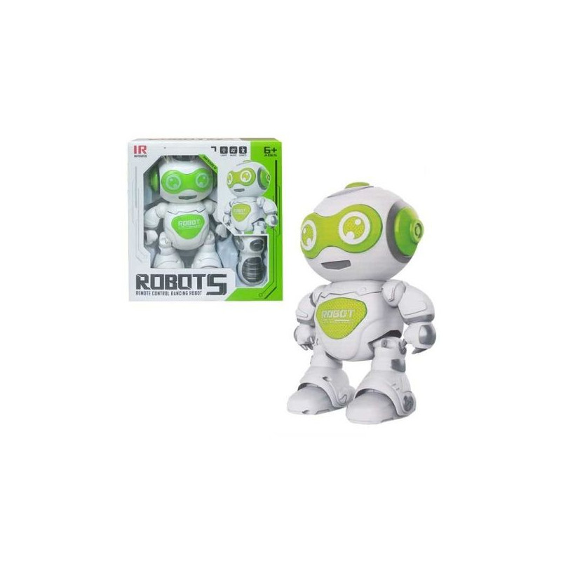 AiRobot Robot télécommandé son et lumière vert J608-1